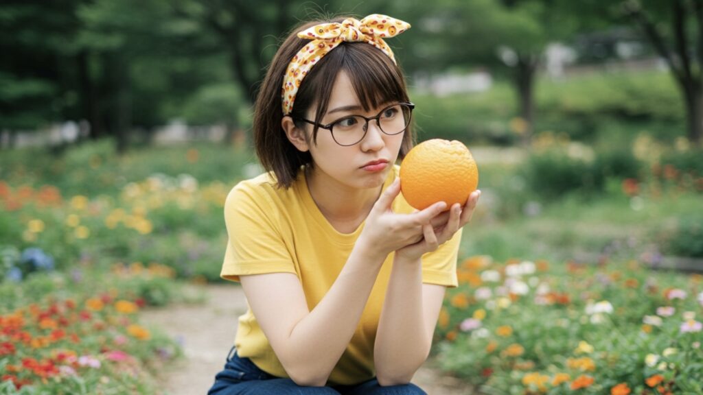 一人時間の有意義な過ごし方・不思議そうに見る女性