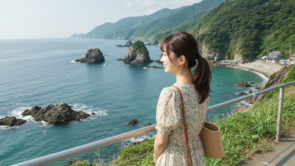 一人時間の有意義な過ごし方・旅行する女性