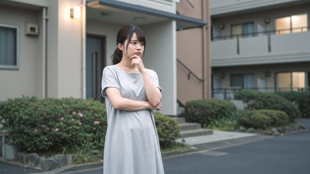お部屋探し賃貸物件レオパレス21で賢く物件探しをする女性1