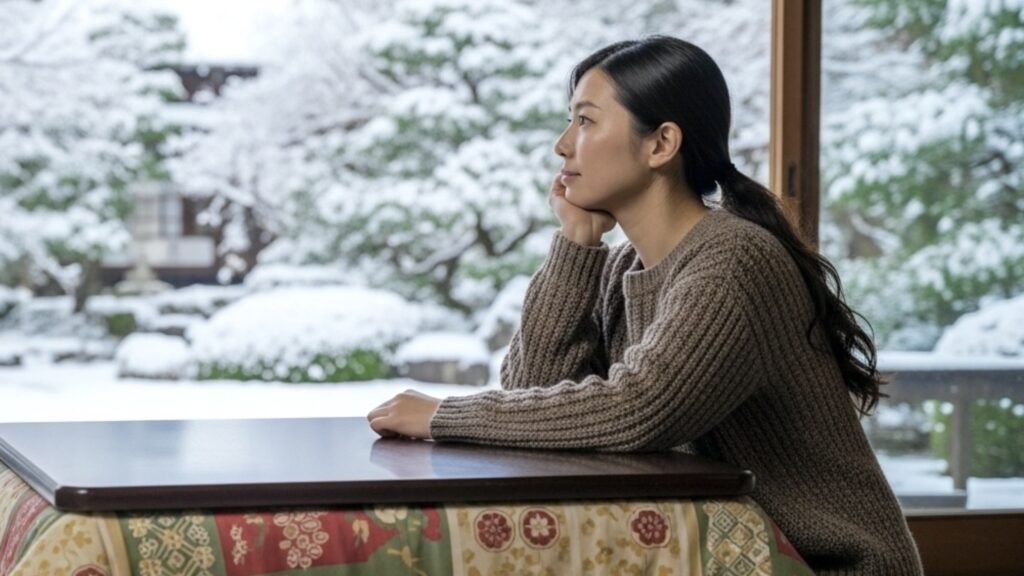 Huluで休暇に観たいおすすめ人気シリーズ映画を観ている女性