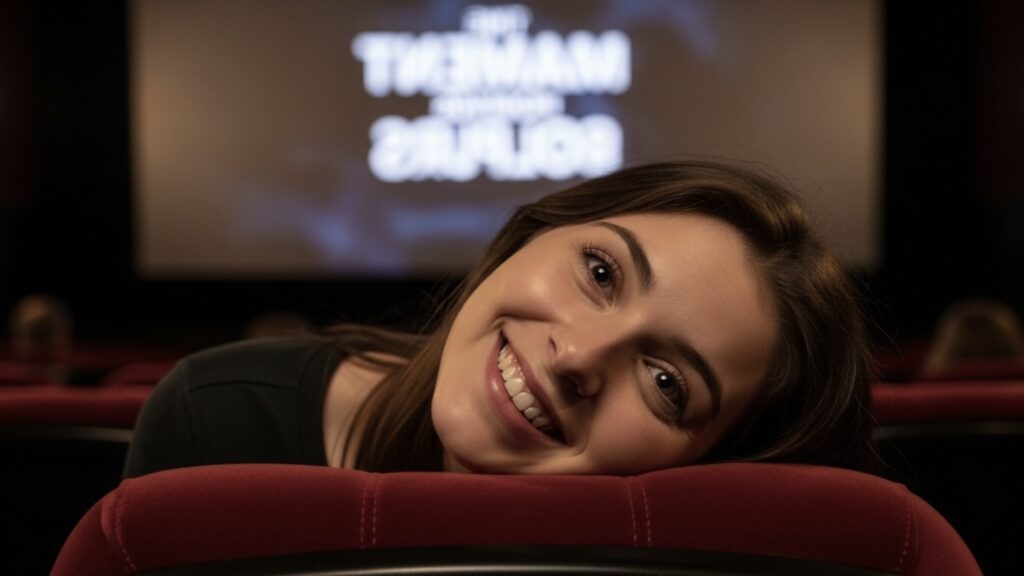 VOD・動画配信サービスU-NEXTとNetflixのサービス特徴や口コミ評判の比較を考える女性