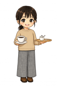 ナビゲーター「ミズキ」のコーヒーのおもてなし