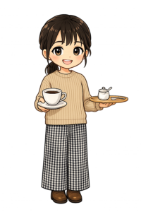 ナビゲーター「ミズキ」のコーヒーのおもてなし